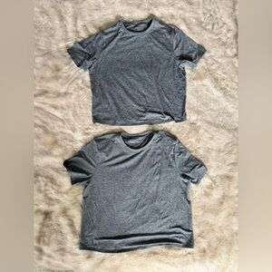 Outdoor Voices set of 2 grey tshirts